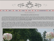 Tablet Screenshot of hochzeit-web.com